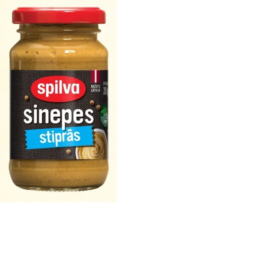 Stiprās sinepes SPILVA, 220g