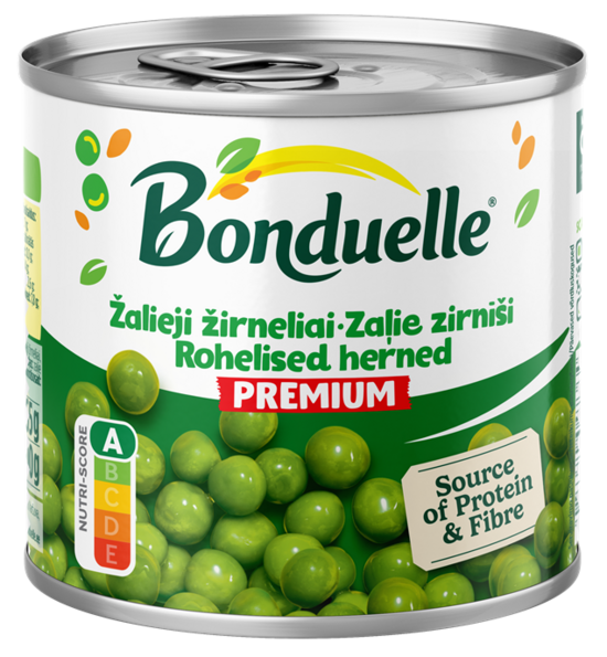 Zaļie zirnīši Bonduelle, 400g