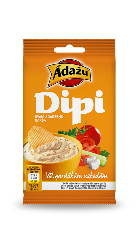 DIPI mērcīte Dārzeņu,14g