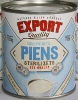 Sterilizēts piens EXPORT bez cukura, 320 g