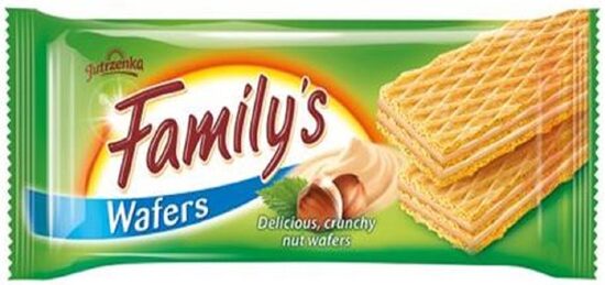 Vafeles riekstu FAMILY, 180g