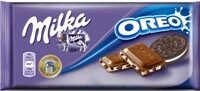 Milka Oreo šokolādes tāfelīte, 100g