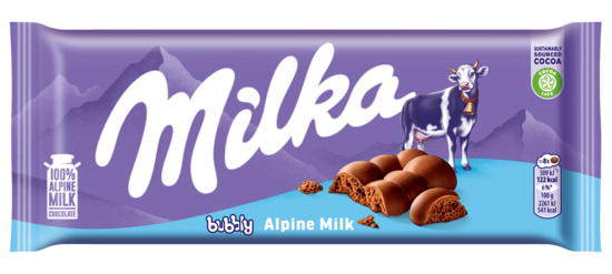 Milka Bubbly Milk 90g