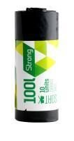 Atkritumu maisi LD 100L, 35mk, 70x90 cm, melni, 10 gab. Sortex