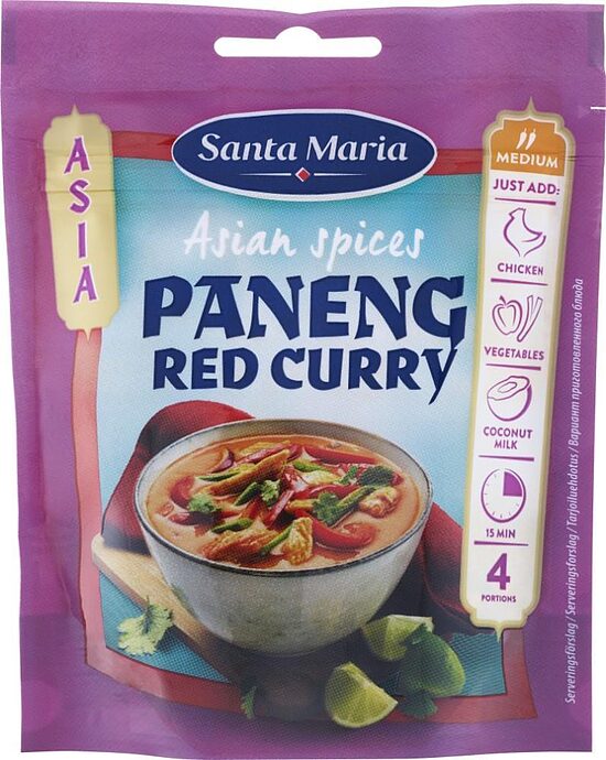 Āzijas garšvielas Paneng ēdieniem 32g, Santa Maria