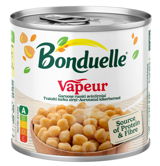 Turku zirņi tvaicēti "Vapeur" Bonduelle 310g/265g