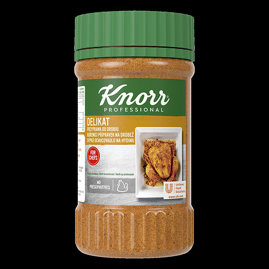 Garšvielu maisījums vistas gaļai Delikat KNORR Professional, 600g