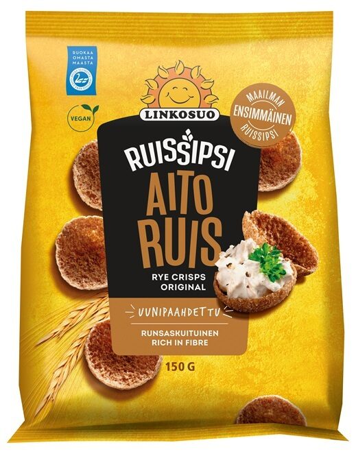 Rudzu sausiņi LINKOSUO Original, 150g