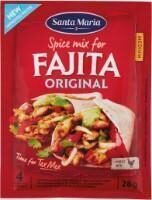 Fahitas garšvielu maisījums 28g, Santa Maria