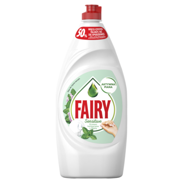 Trauku mazg.līdz. FAIRY Sensitive Tea Tree&Mint, 900ml