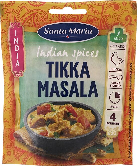 Indijas garšvielas Tikka masala 35g, Santa Maria