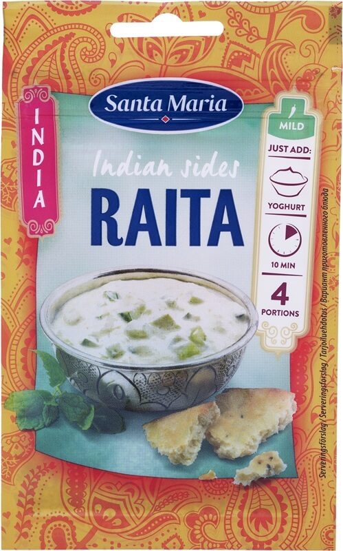 Indijas garšvielas Raita 8g, Santa Maria