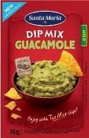 Dip mērces maisījums gvakamole 15g, Santa Maria