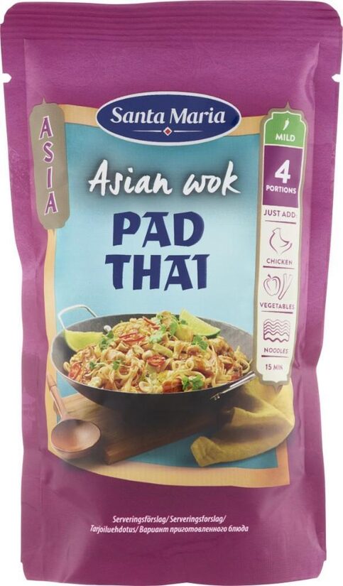 Āzijas vok mērce Phad Thai 150g, Santa Maria