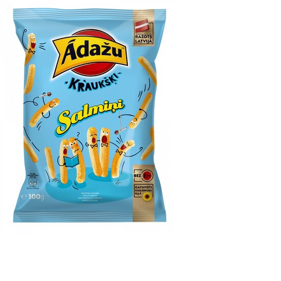 Čipsi ĀDAŽU Salmiņi, 100g