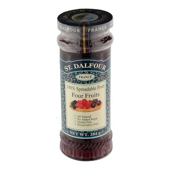 Četru augļu džems ST DALFOUR, 284g