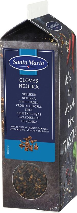 Krustnagliņas, veselas, 340 g, Santa Maria, Tetrapaka