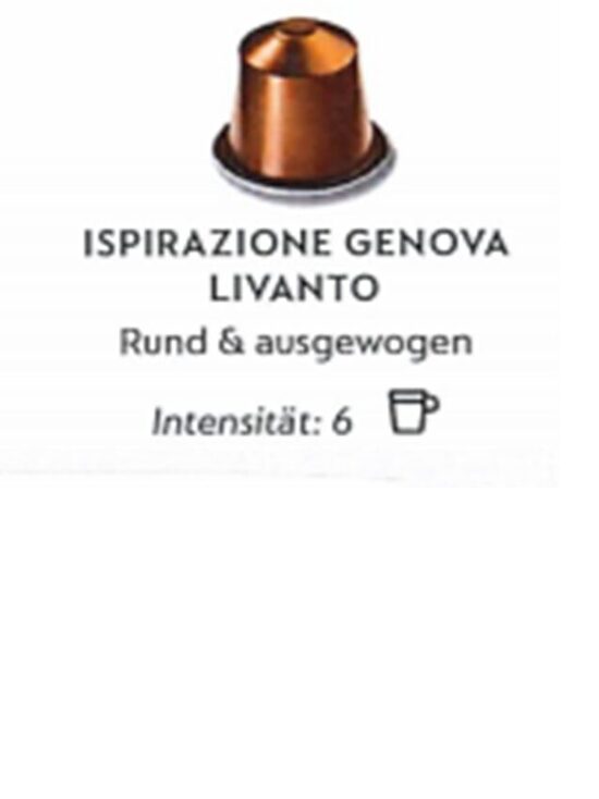 Kafijas kapsulas NESPRESSO Italiana Livanto, 5g,10gab