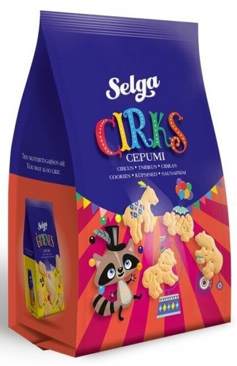 Cepumi Cirks SELGA, 300g