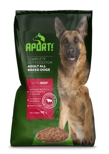 Suņu barība APORT ar liellopu garšu, 10kg