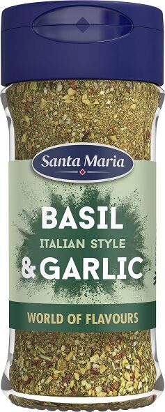 Garšvielu maisījums Bazilika un Ķiploku 41g, Santa Maria