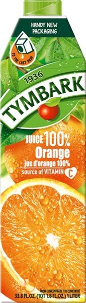 Sula TYMBARK Apelsīnu 100%,  1l