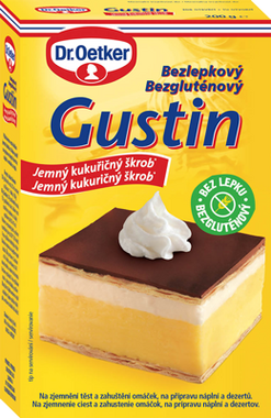 DR. Oetker Gustin kukurūzas ciete, BEZ GLUTĒNA 200g