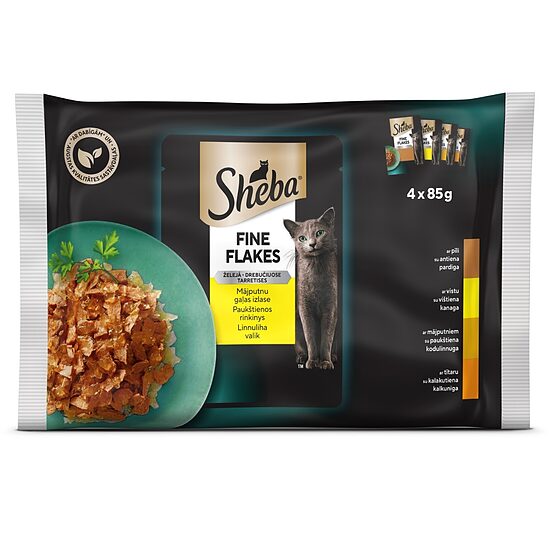 SHEBA 4-paka mājputnu (CIJ) 4*85g