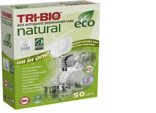 Trauku mazgāšanas tabletes TRI-BIO, 50gab