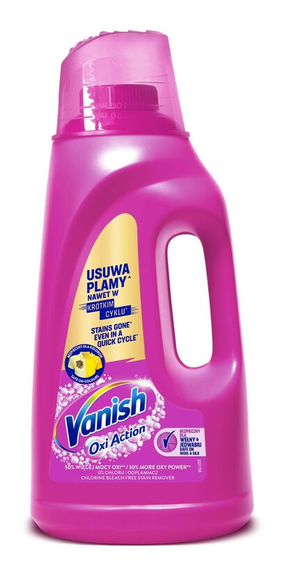 Traipu tīrīšanas gēls VANISH Oxi Action Pink, 2l