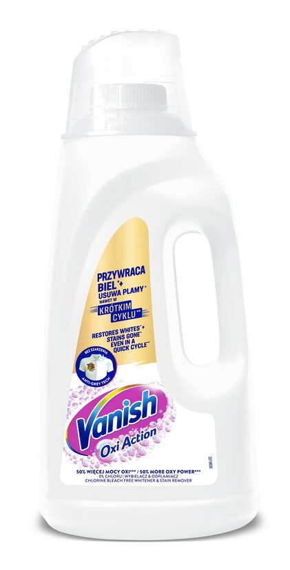 Traipu tīrīšanas gēls VANISH Oxi Action White, 2l