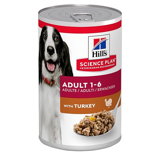 Konservi pieaugušiem suņiem HILL'S Canine, tītars, 370g
