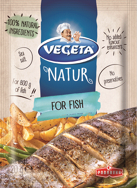 Garšvielu maisījums VEGETA Natur, zivim, 20g