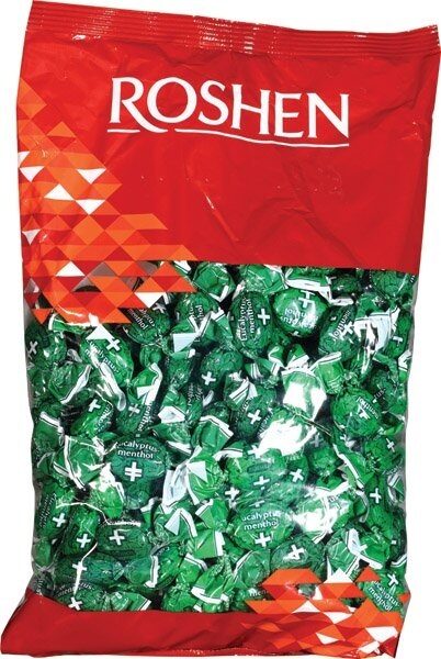 Karameles ROSHEN Bonbonita Menthol Eucalyptus, 1kg