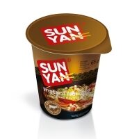 Ātri pagatavojamās nūdeles ar liellopu SUN YAN Asian, 65g
