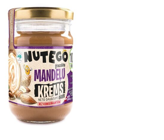 Mandeļu krēms NUTEGO 100%, 250g