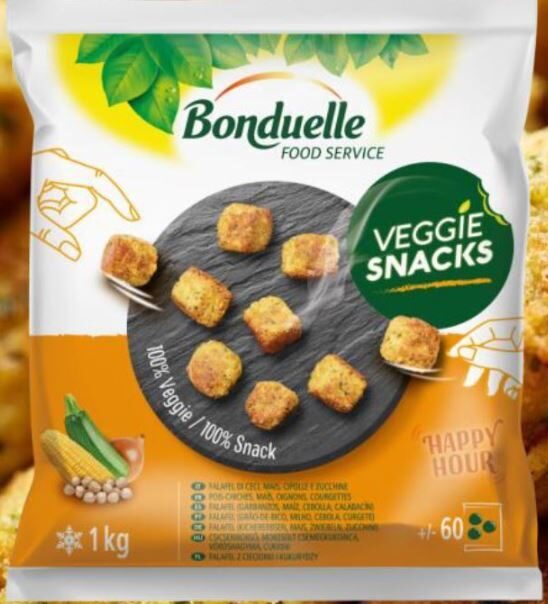 Falafel dārzeņu bumbiņas BONDUELLE 1kg