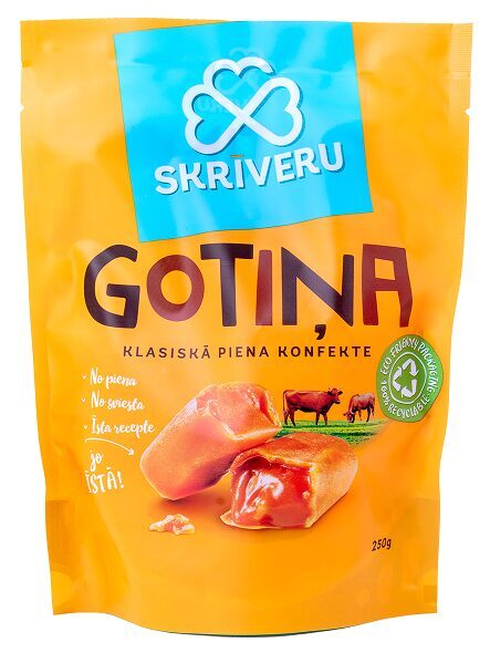 SKRĪVERU GOTIŅA klasiskā 250g