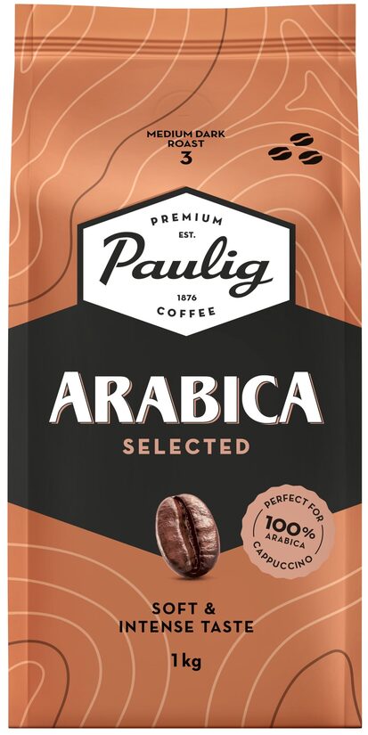 PAULIG Arabica Selected 1kg  kafijas pupiņas