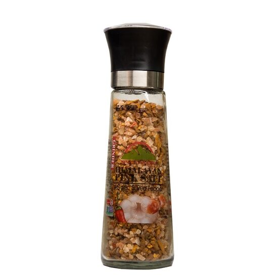 Himalaju rozā sāls ar kaltētiem ķiplokiem HIMALAYAN CHEF, 326g