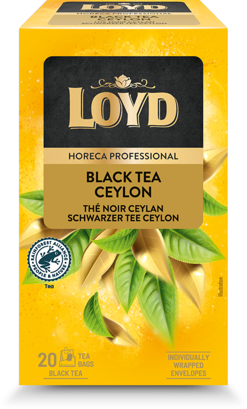 Melnā tēja LOYD Ceylon FS 20x2g
