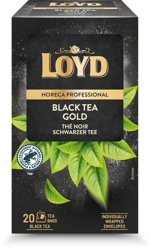 Melnā tēja LOYD Gold FS 20x2g