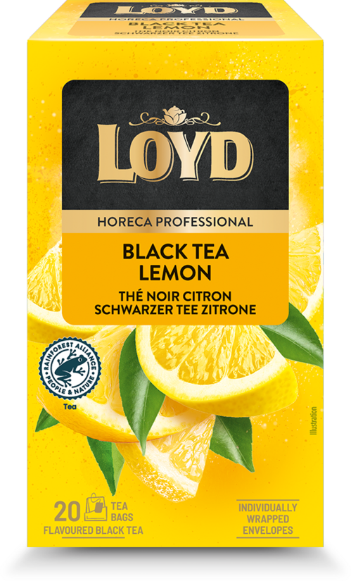 Melnā tēja LOYD Lemon FS 20x1,7g