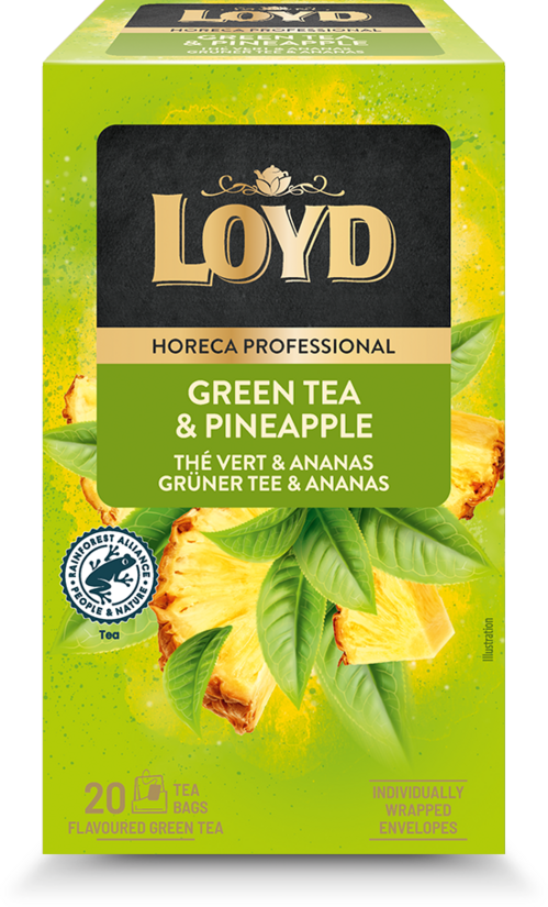 Zaļā tēja LOYD ar ananāsu g. FS 20x1,7g