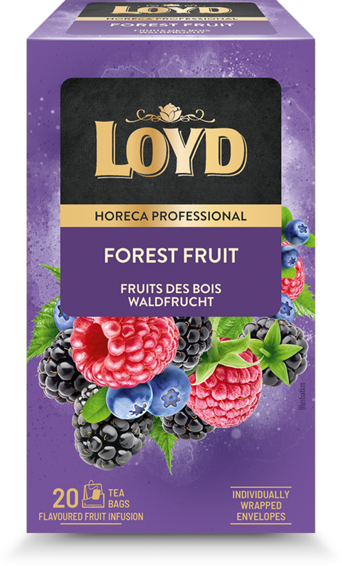 Melnā tēja LOYD Meža ogu FS 20x2g