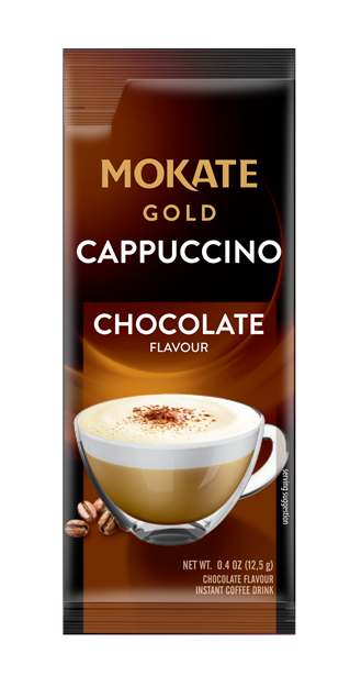 1x Kapučīno dzēriens MOKATE GOLD Šokolādes  12.5g x 8