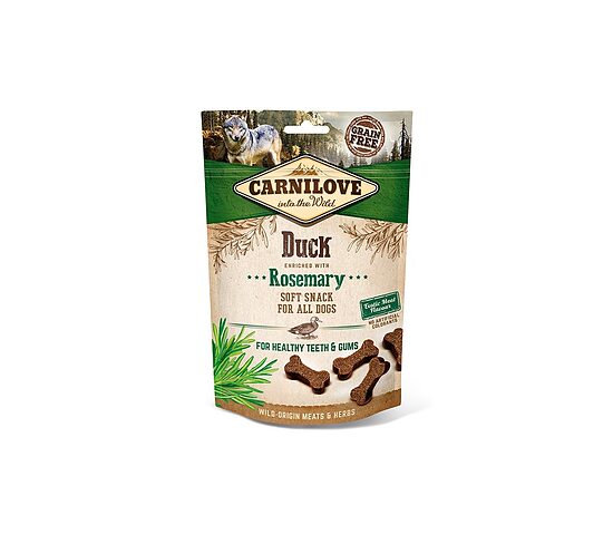 Gardums suņiem CARNILOVE pīle ar rozmarīnu, 200g