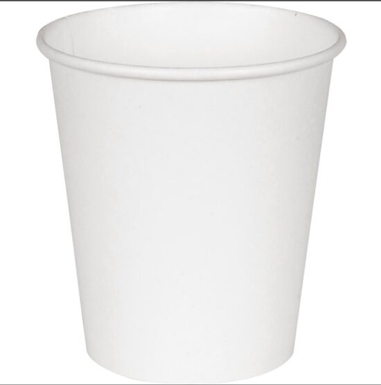 Papīra glāzes ABENA Gastro, 7,8cm, D 7,2cm, 205ml, balti, PE, 7 oz, 0.217kg, 50gab