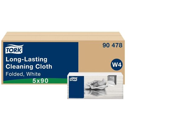 Tīrīšanas drāna TORK, ilglaicīgi lietojama, 90gab 90478