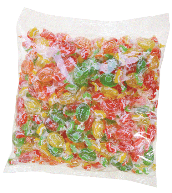 Karameles JEDNOSC SI BON, ar augļu garšu, 1kg